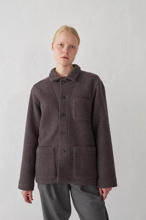 Рубашка верхняя мужская из букле Уста к устам  