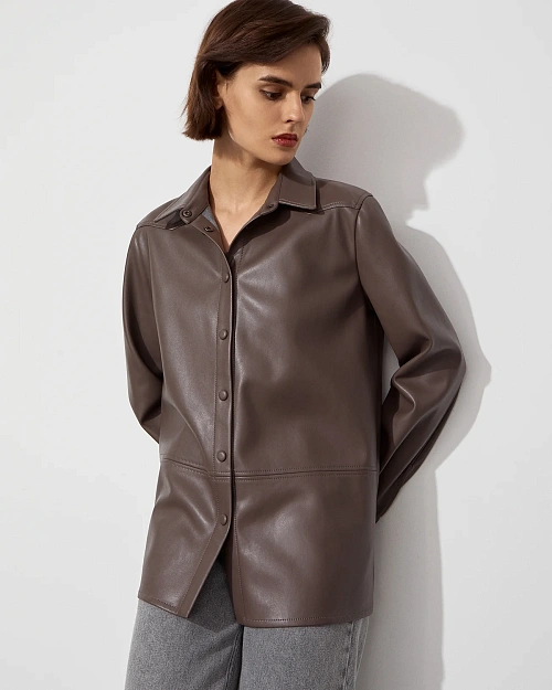 Рубашка из эко-кожи 2MOOD  