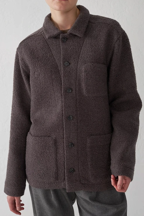 Рубашка верхняя мужская из букле Уста к устам  