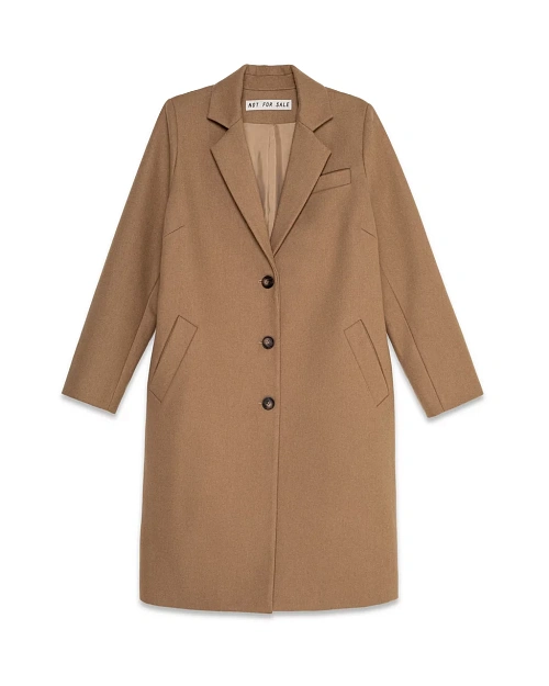 Пальто однобортное NOT FOR SALE  